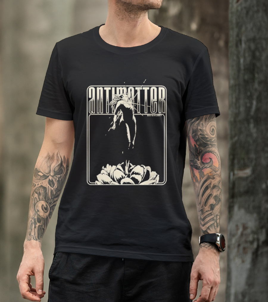 Antimatter Girl Melting Into Flower Bloom T-Shirt