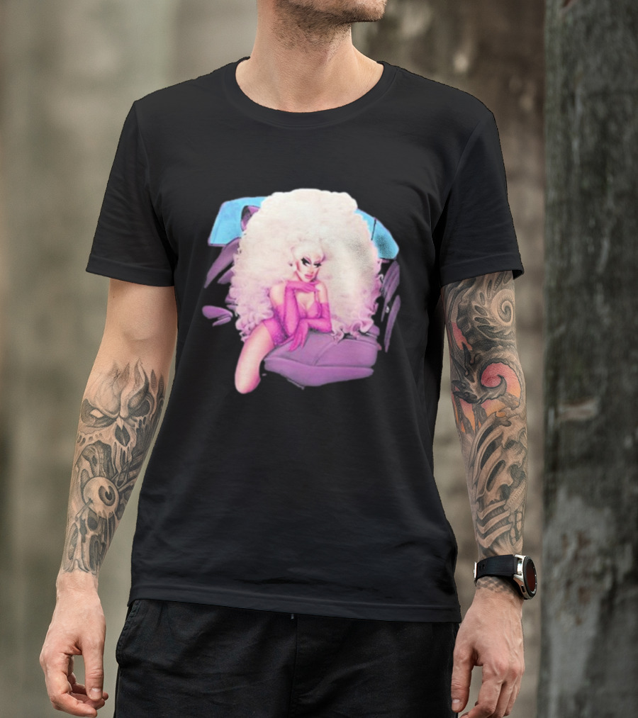 Trixie Mattel Glamorous Blonde Drag In Backseat T-Shirt