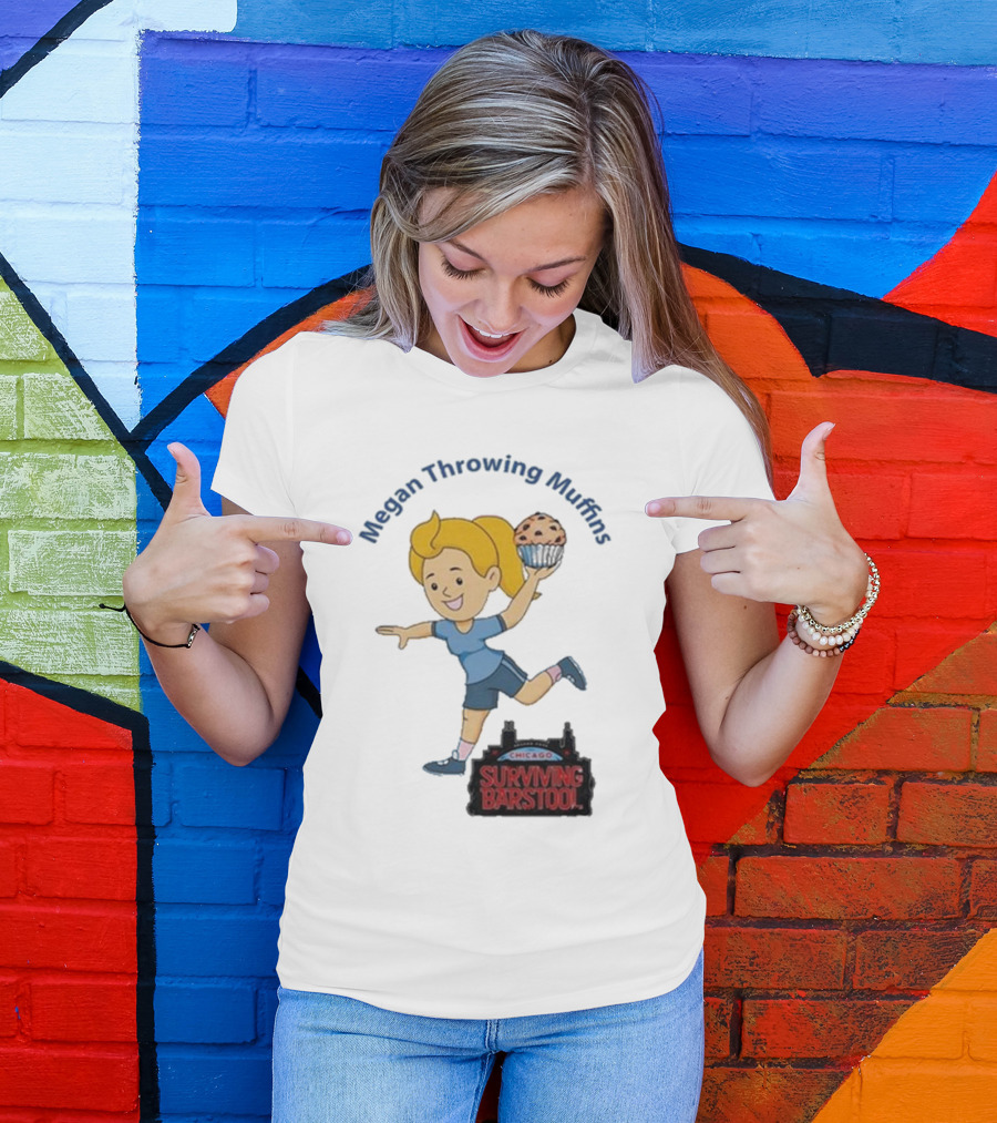 Megan Throwing Muffins Chicago Surviving T-Shirt