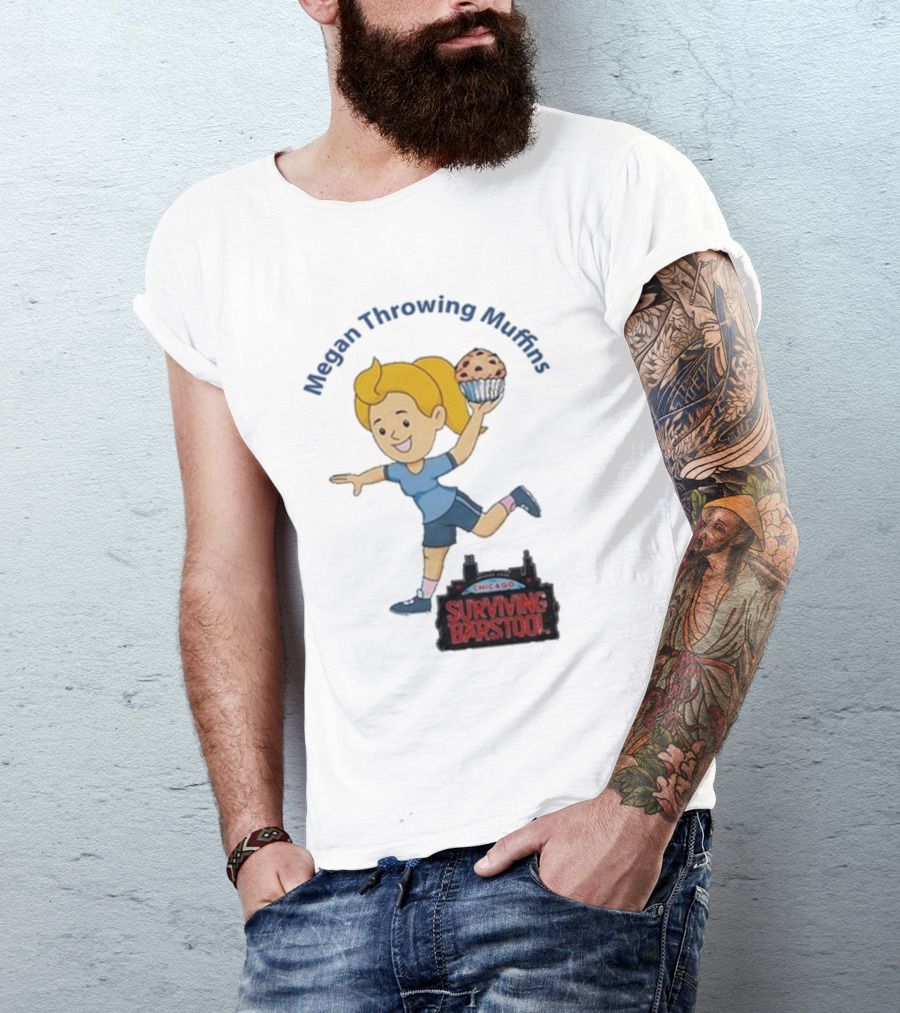Megan Throwing Muffins Chicago Surviving T-Shirt