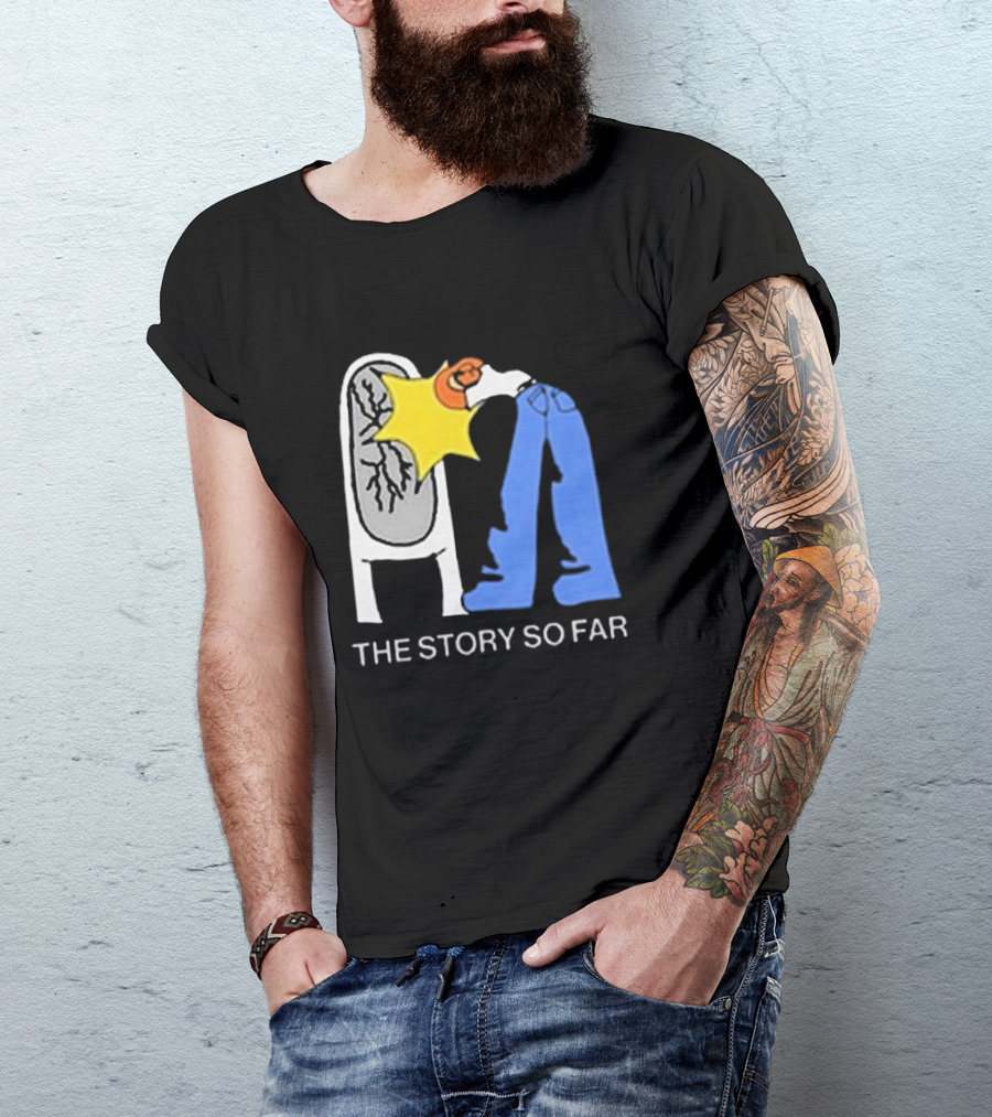 The Story So Far I Want To Disappear Album Mirror Punching Pants T-Shirt