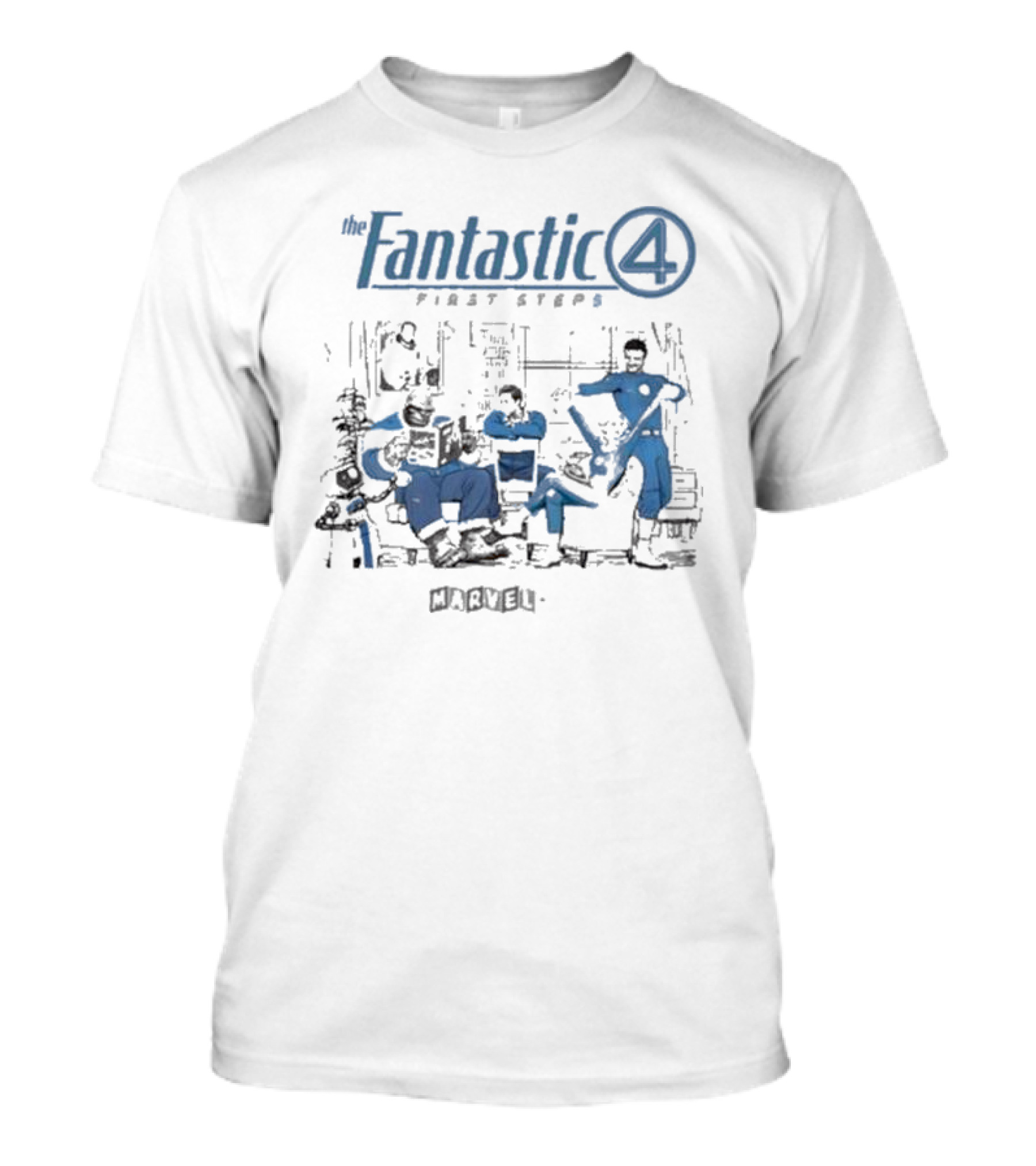 The Fantastic Four First Steps Marvel T-Shirt