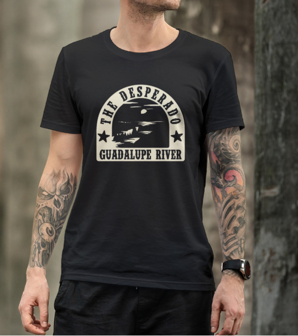 The Desperado Guadalupe River Sunset Stars T-Shirt