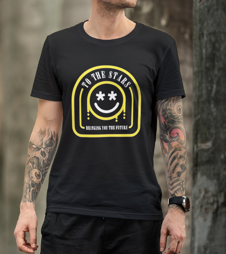 To The Stars Smiley Embraced For The Future T-Shirt