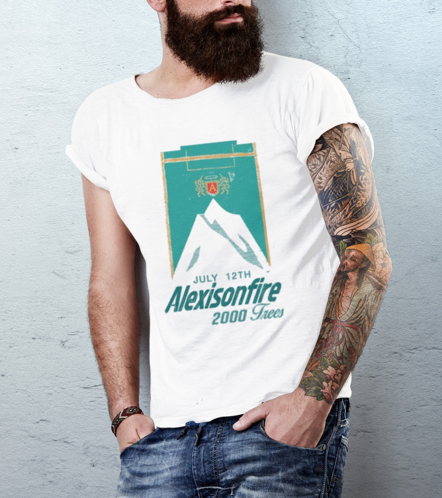 Allotment Trees X Alexisonfire July 12th 2005 Tour T-Shirt