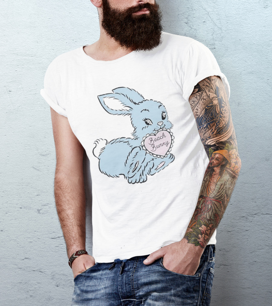 Beach Bunny Heart Bunny T-Shirt