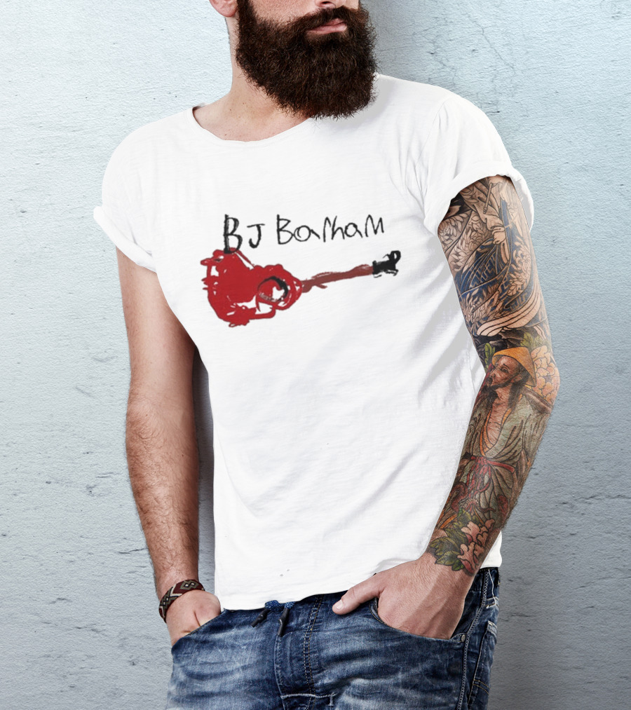 BJ Barham Red Guitar Pearl 2025 T-Shirt