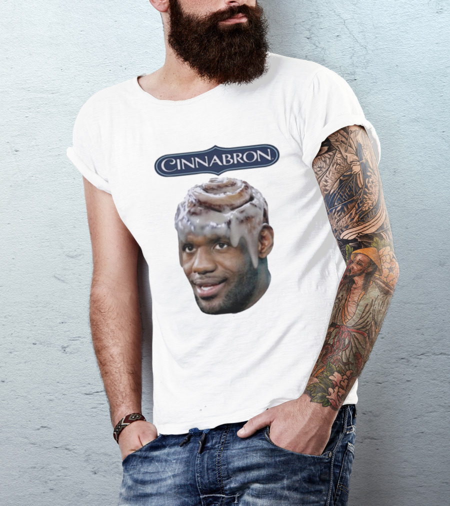 Boughettos Cinnabron Cinnamon Roll Parody T-Shirt