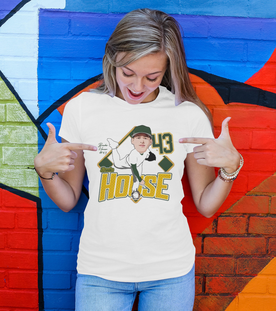 Brooks House 43 Baseball 2025 T-Shirt