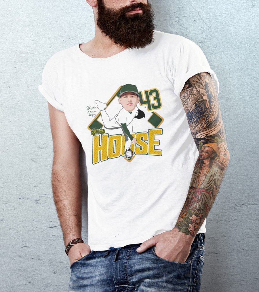 Brooks House 43 Baseball 2025 T-Shirt