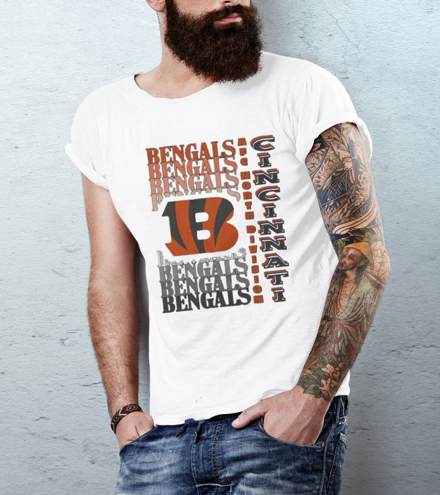 Cincinnati Bengals AFC North Division Bengals Bengals Bengals Bengals T-Shirt