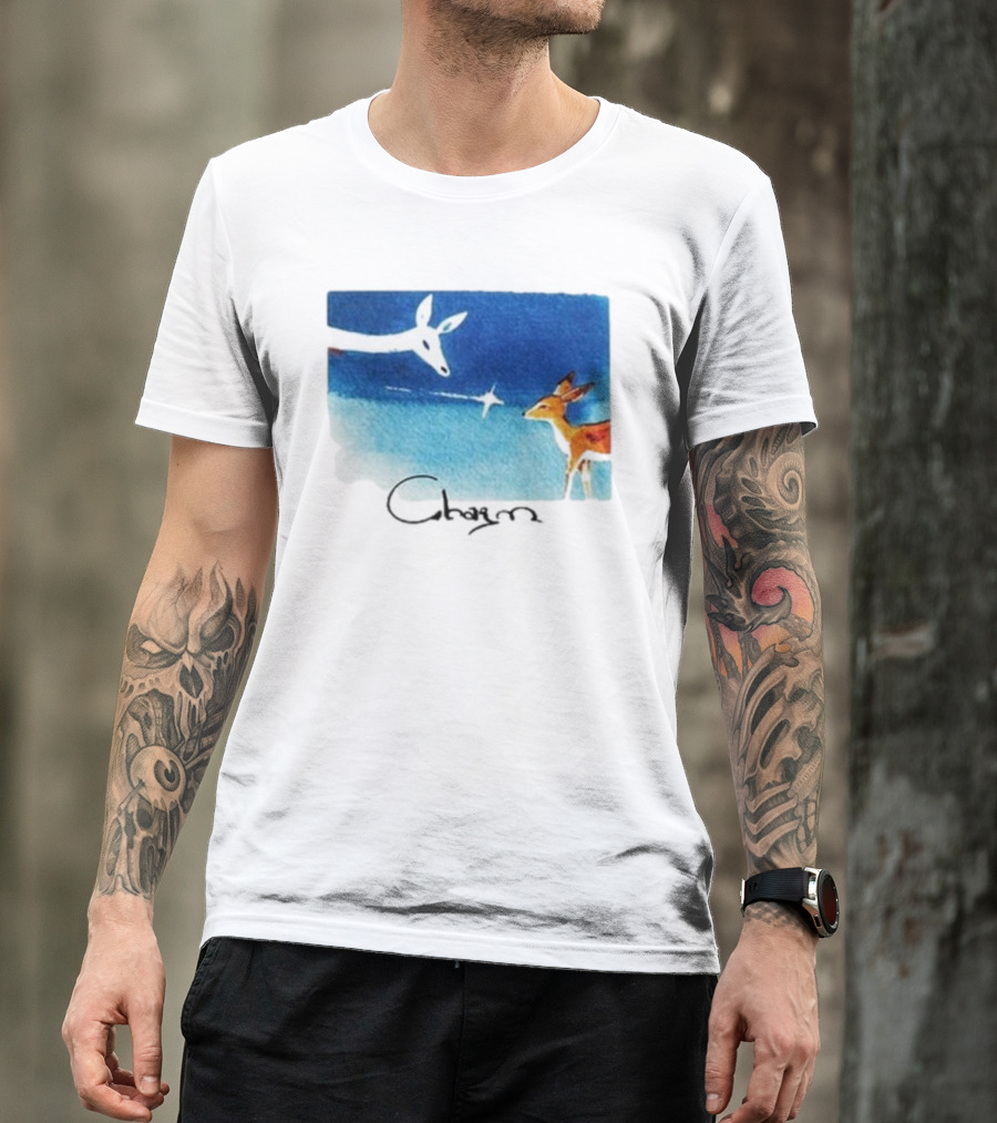 Clairo Charm Deer Artwork Benefit T-Shirt