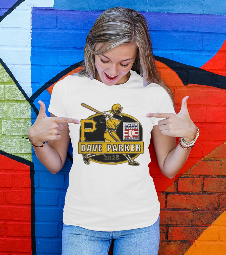 Dave Parker Pittsburgh Pirates National Baseball Hall Of Fame 2025 T-Shirt