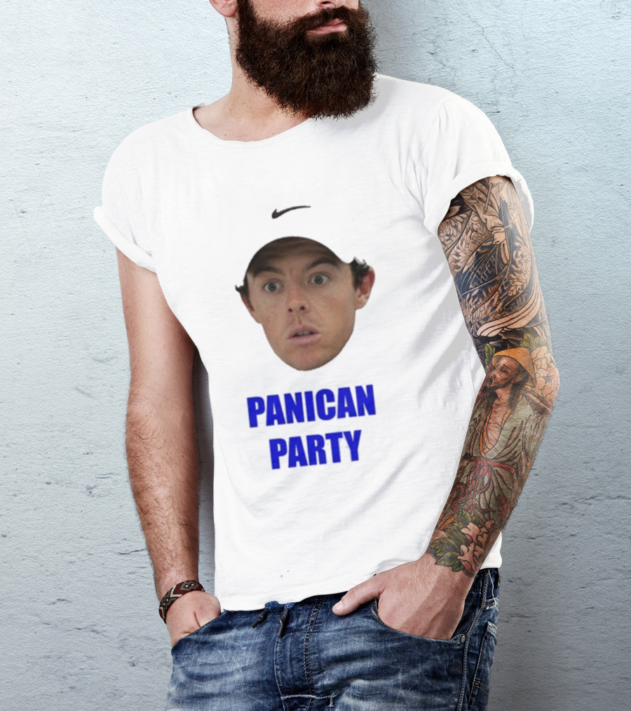 Dave Portnoy Panican Party Rory McIlroy Edition T-Shirt