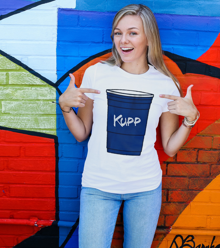 Cooper Kupp Seattle Kupp Blue Cup T-Shirt
