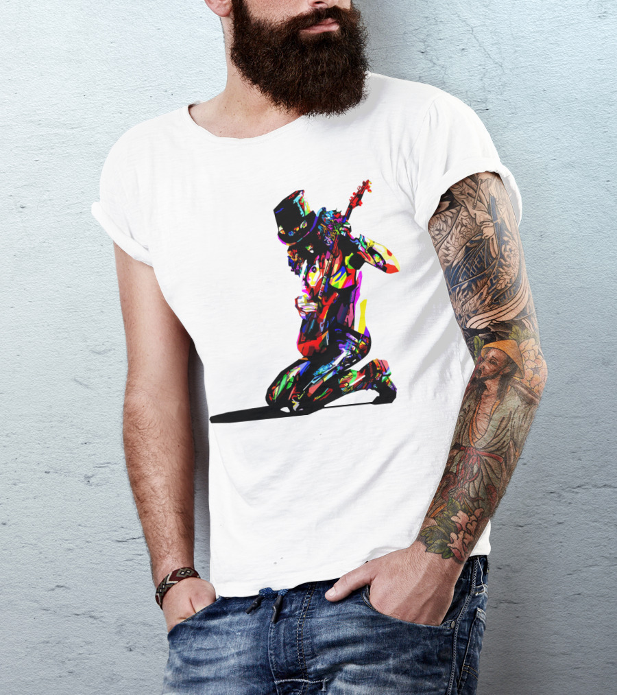 Slash Guitarist Pop T-Shirt