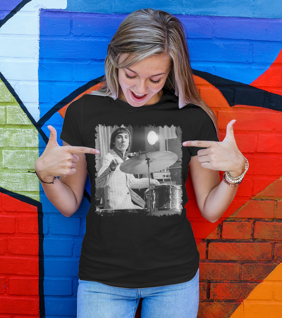 Keith Moon Drumming Legend 71019 T-Shirt