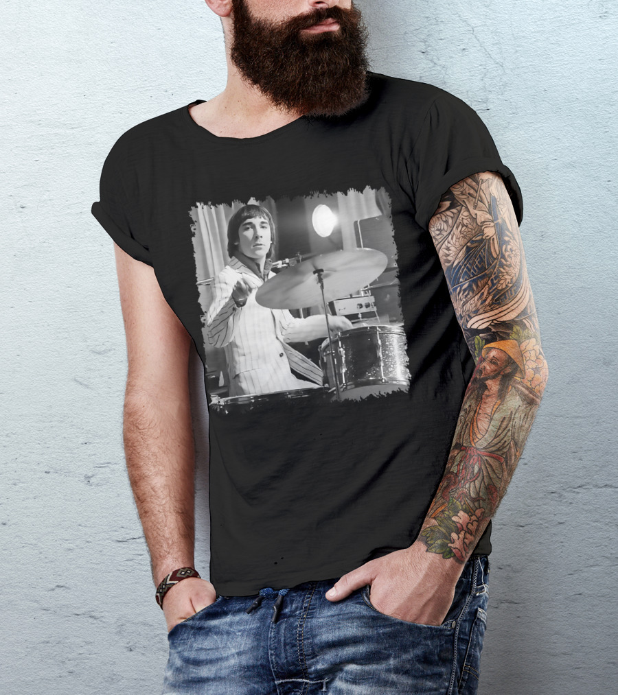 Keith Moon Drumming Legend 71019 T-Shirt