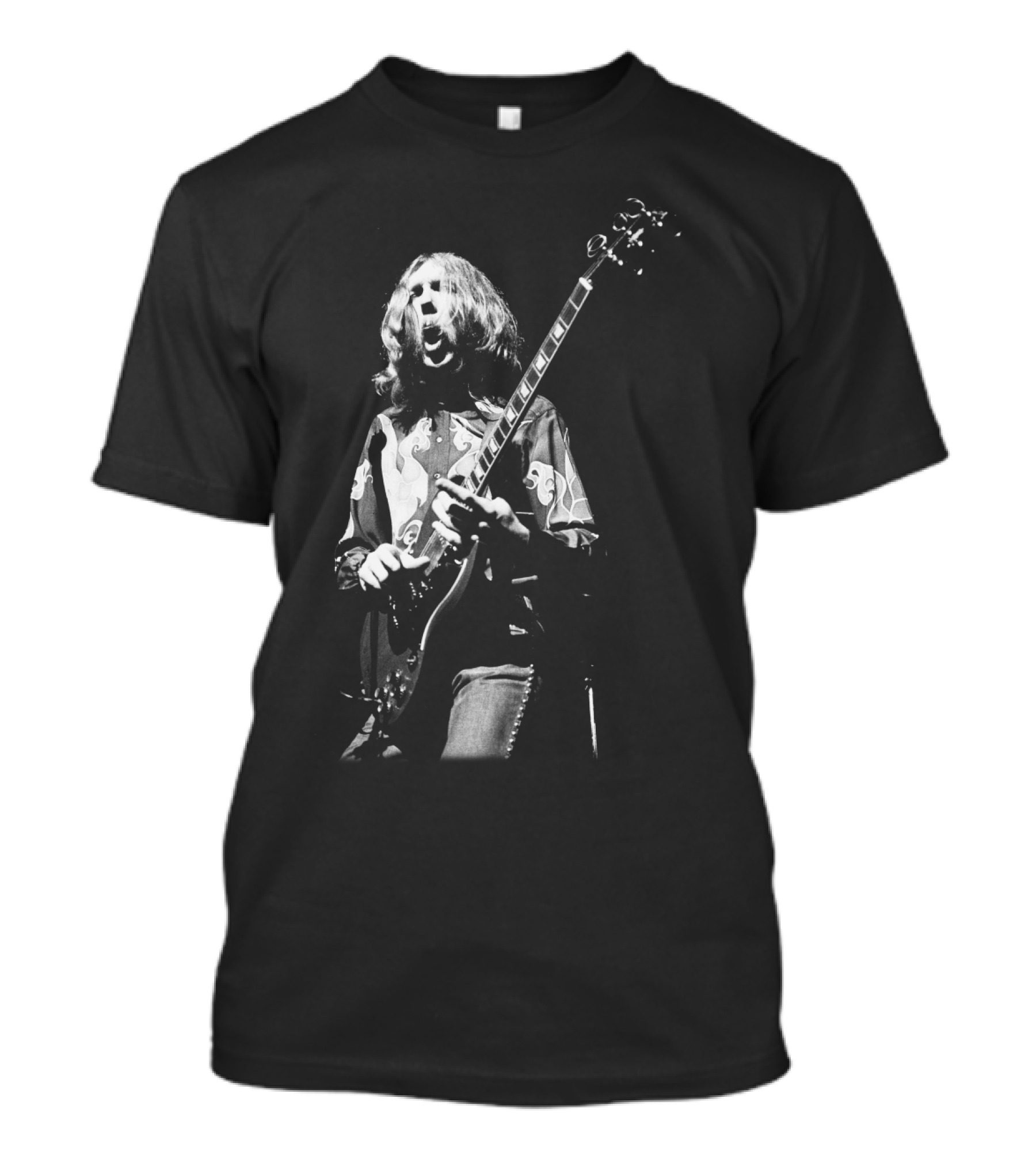 Sky Dog Duane Allman Legendary Guitarist Iconic Pose T-Shirt