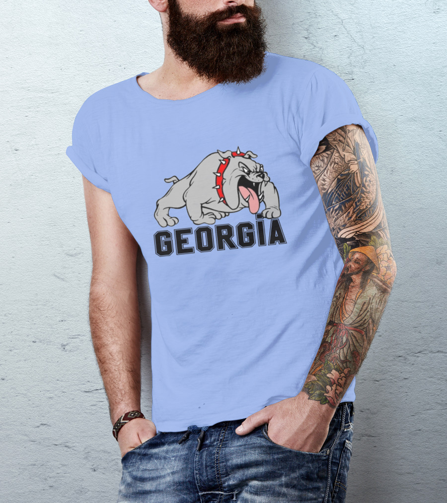 Georgia Bulldogs Fierce Mascot T-Shirt