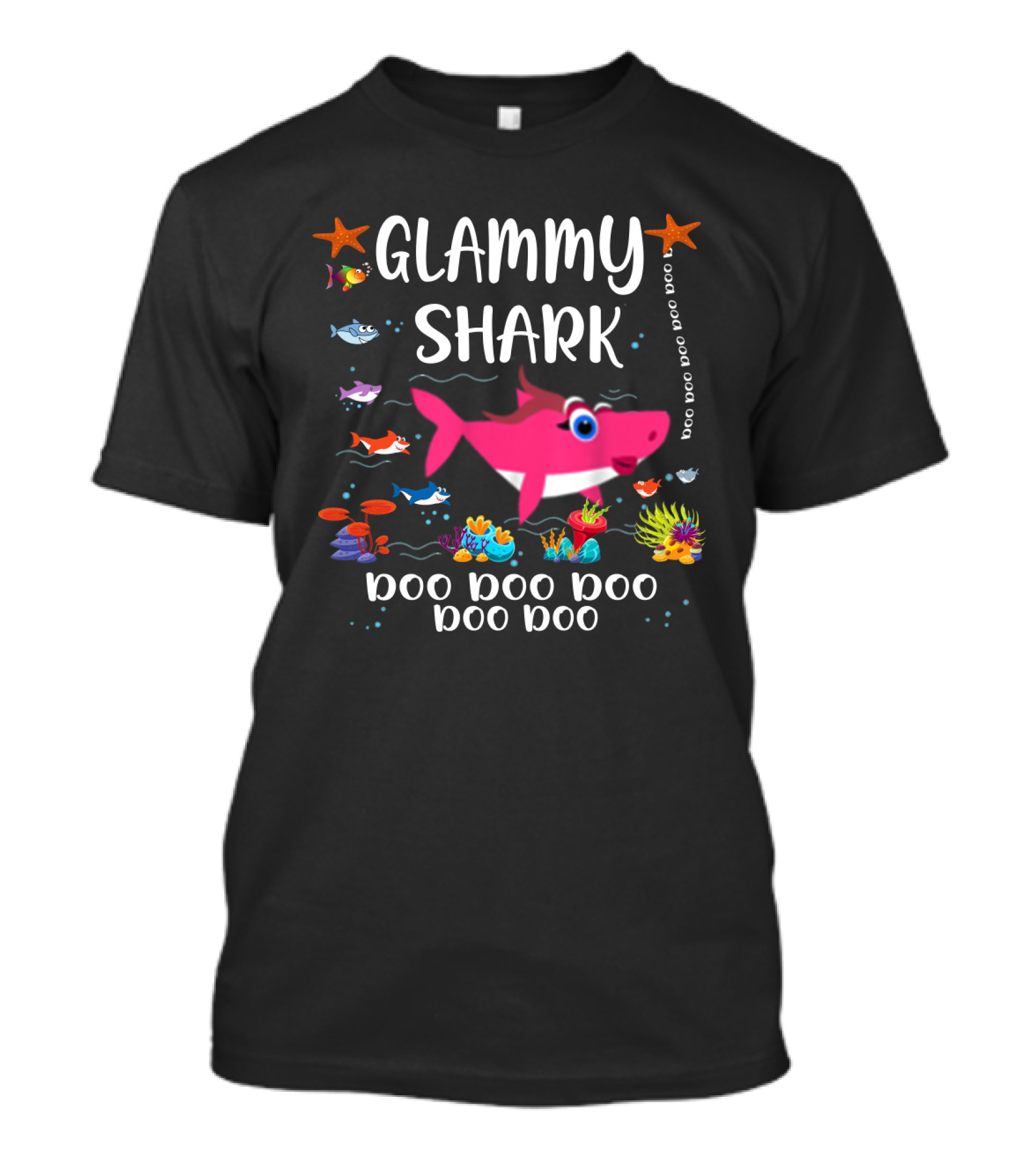 Glammy Shark Doo Doo Doo Doo Family Matching Doo Doo T-Shirt