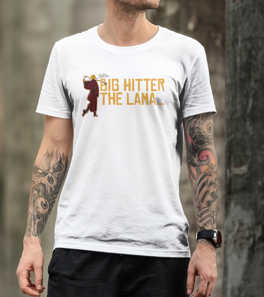 Big Hitter The Lama Golf Swing Insight T-Shirt