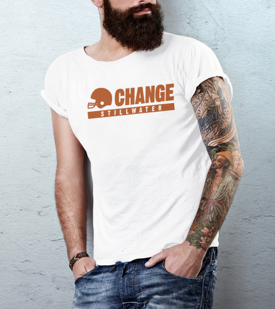 STILLWATER CHANGE FOOTBALL HELMET T-Shirt