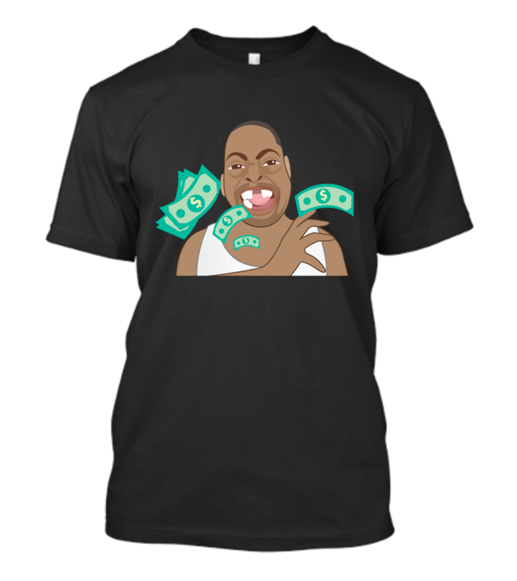Beetlejuice Throwing Money Howard Stern Fame T-Shirt