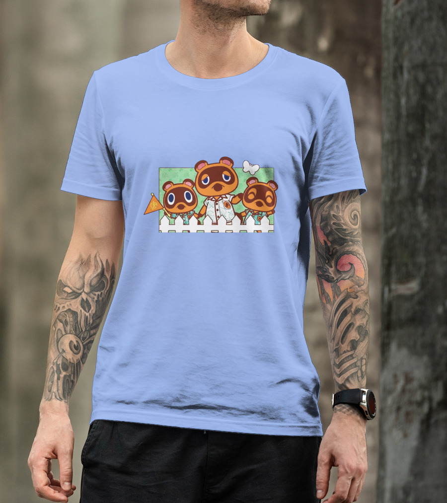 Animal Crossing New Horizons Tom Nook And Timmy And Tommy Trio Merch T-Shirt