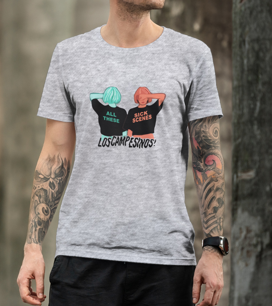 All These Sick Scenes Los Campesinos Wilbur Soot Merch T-Shirt