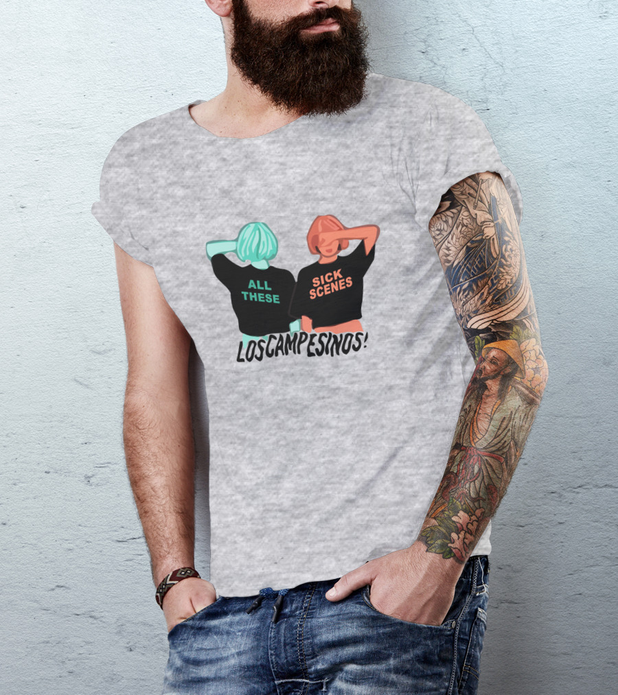 All These Sick Scenes Los Campesinos Wilbur Soot Merch T-Shirt