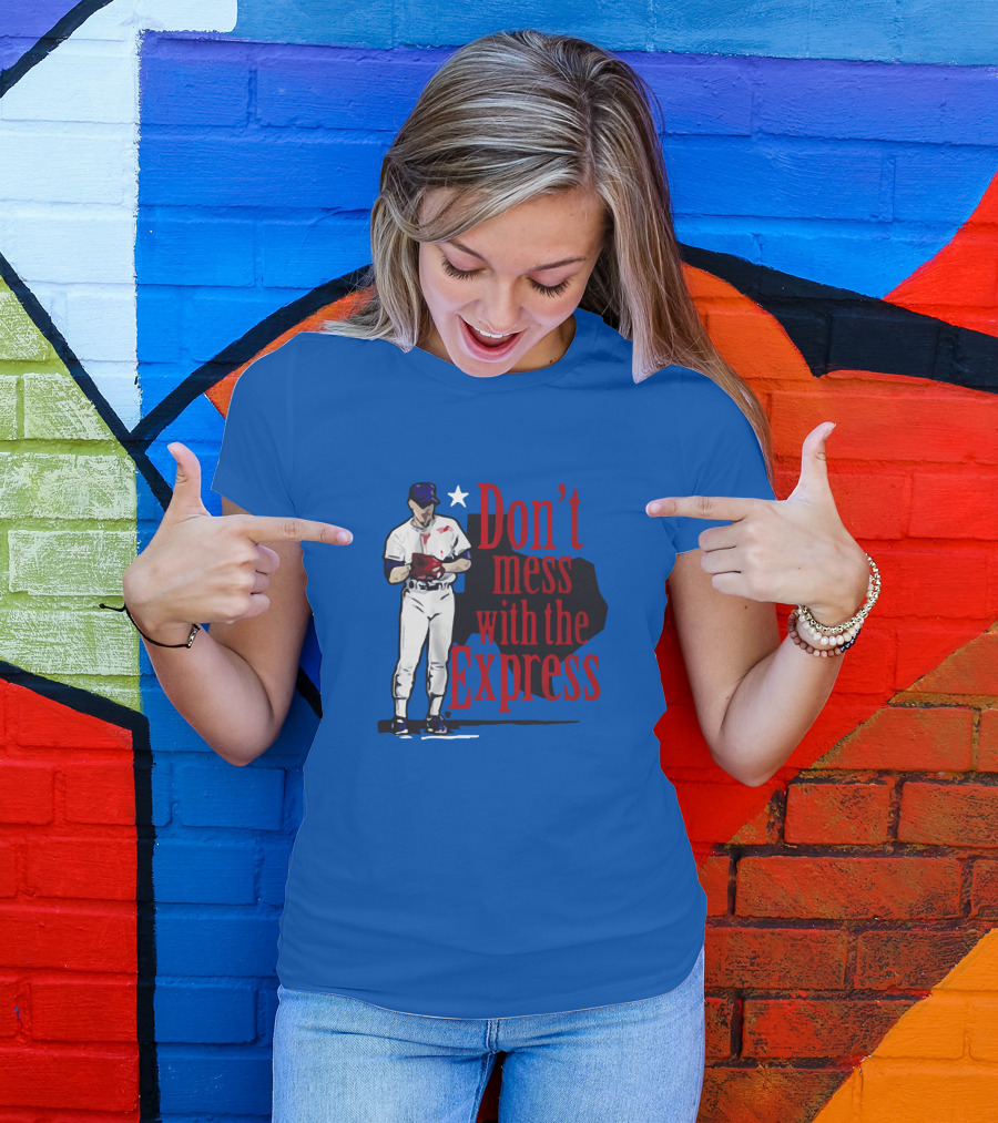 Don't Mess With The Express Bloody Nolan Ryan T-Shirt