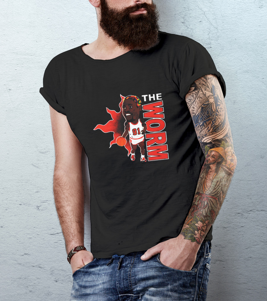 The Worm 91 Basketball Legend T-Shirt