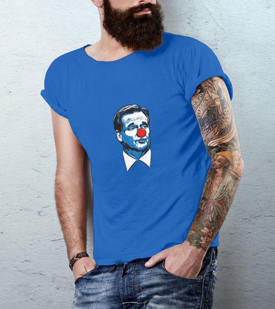 Goodell Clown Parody NFL Commissioner Red Nose Iconic Satire T-Shirt