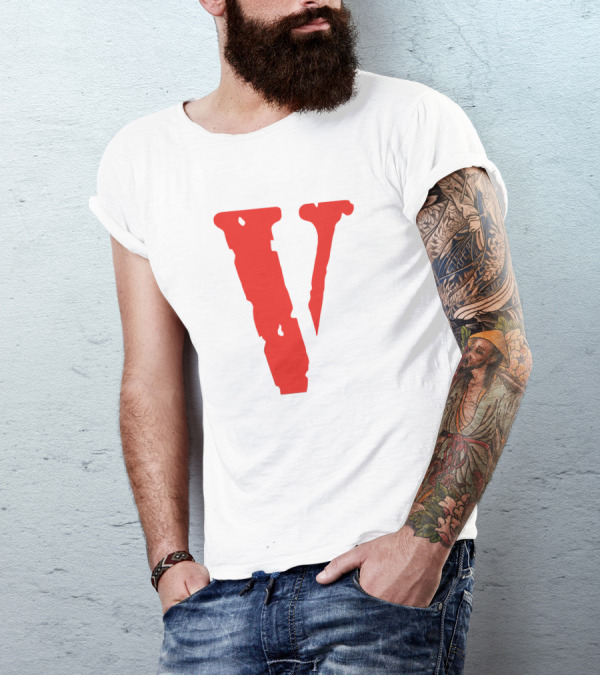 Nav Vlone Red V Icon T-Shirt