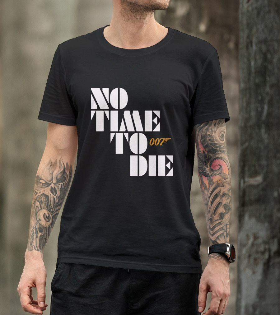 No Time To Die 007 Bond T-Shirt