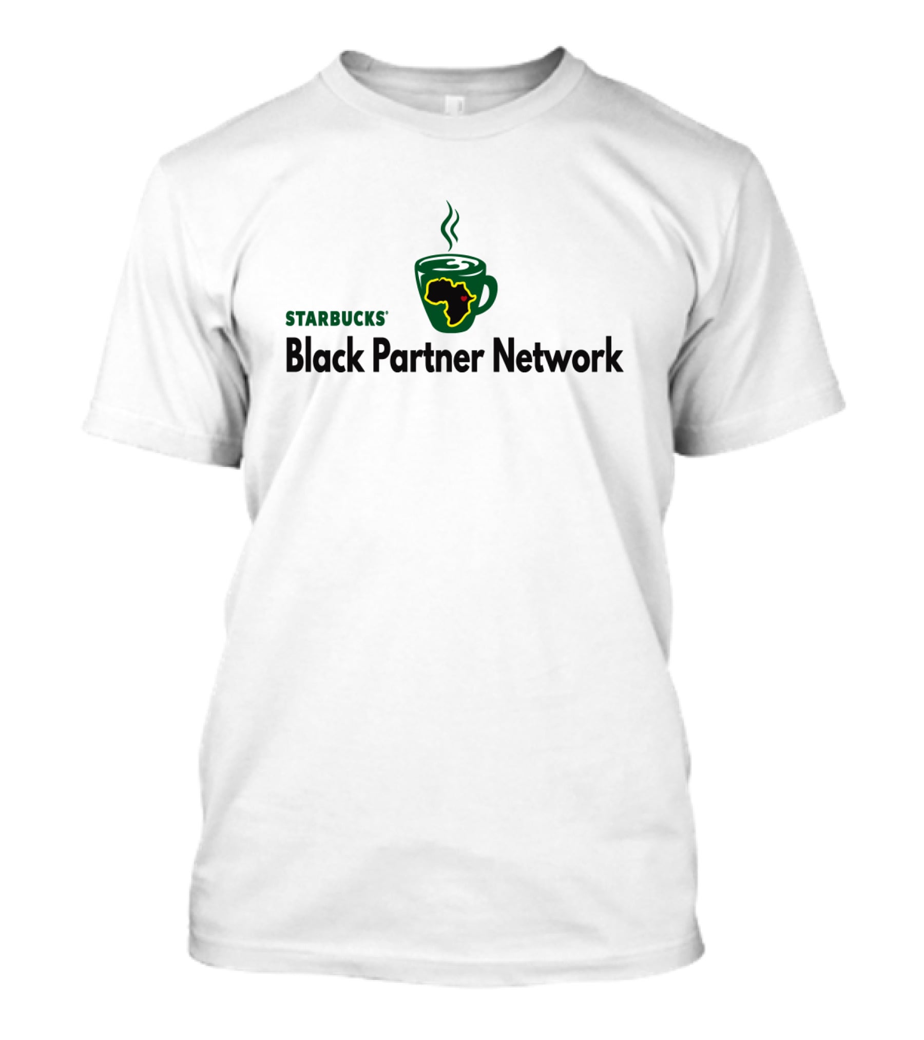 Starbucks Black Partner Network Africa Cup T-Shirt
