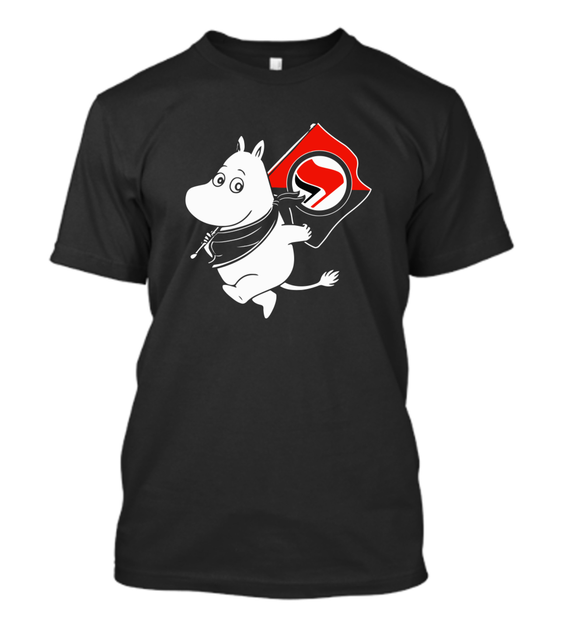 Moomin Antifa Flag Character T-Shirt