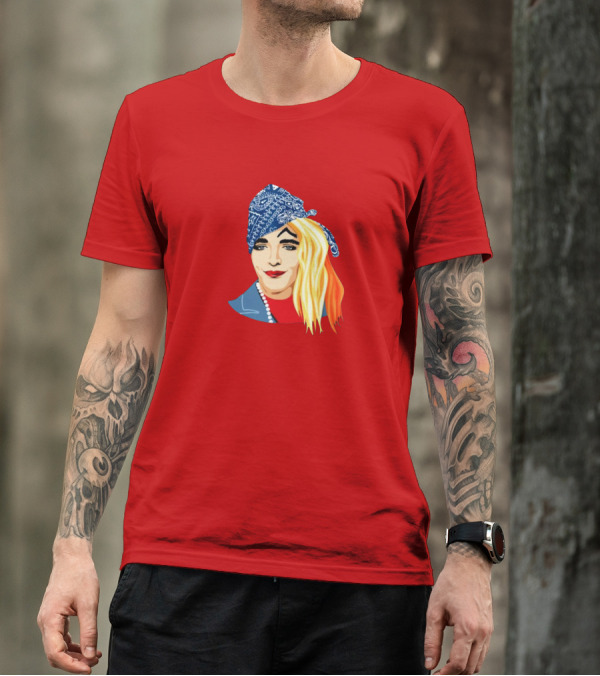 Shane Dawson Red Bandana Blonde T-Shirt