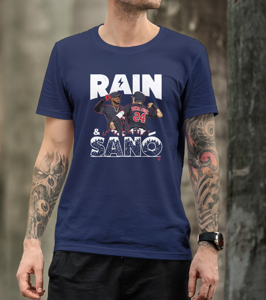 RAIN AND SANO BASEBALL DONALDSON 24 T-Shirt
