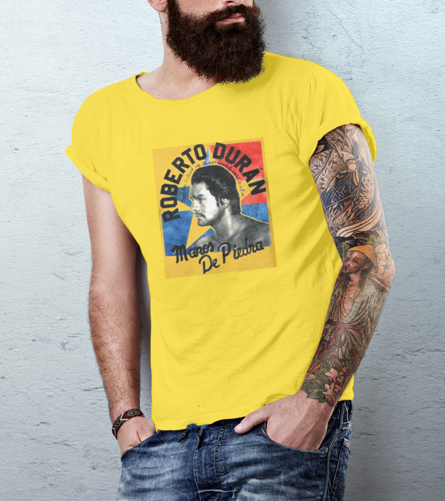 Roberto Durán Manos De Piedra Retro Boxing Legend Classic T-Shirt