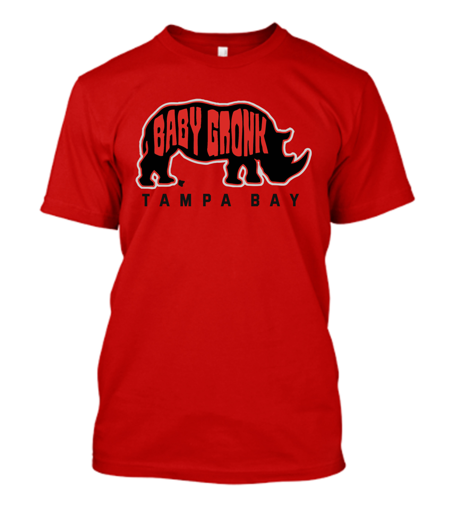 BABY GRONK TAMPA BAY Rhino T-Shirt