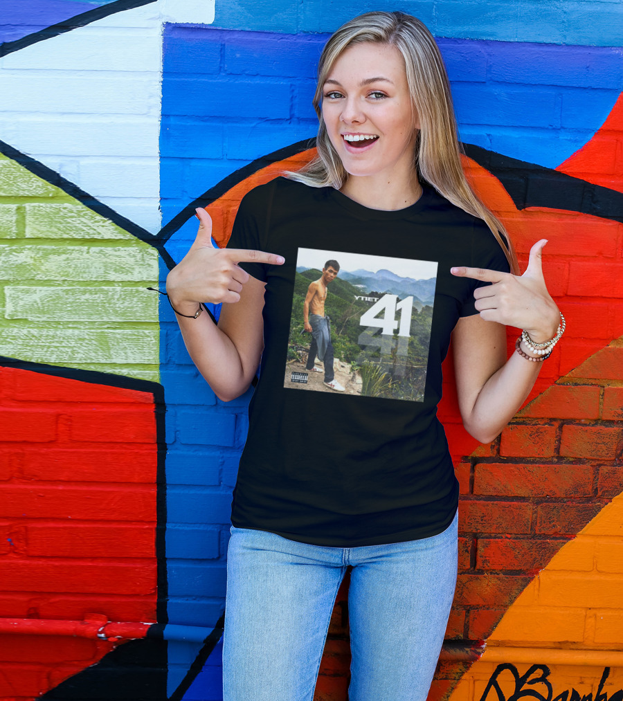 YTiet 41 Parental Advisory Explicit Content T-Shirt