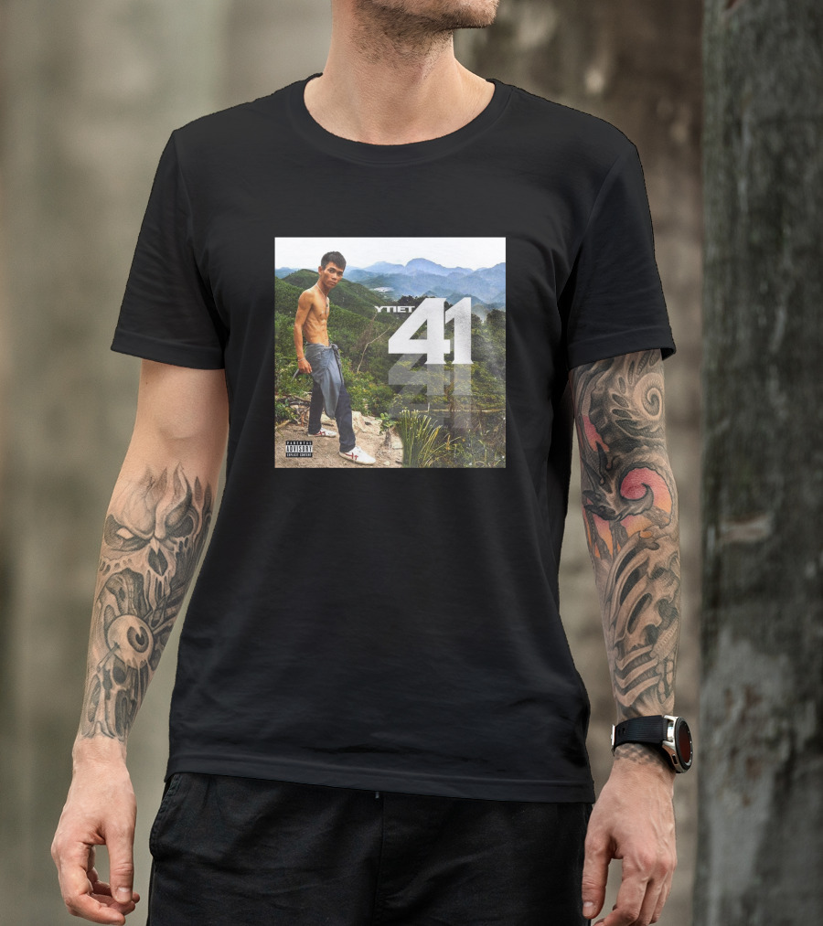 YTiet 41 Parental Advisory Explicit Content T-Shirt