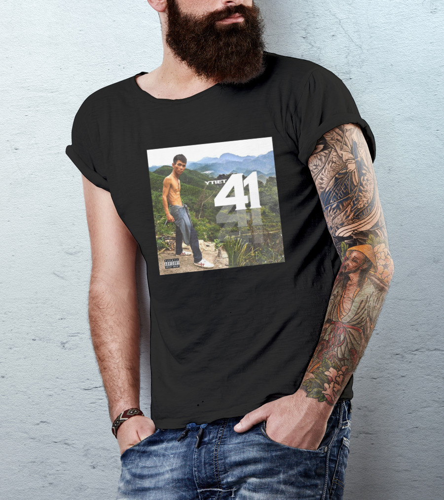 YTiet 41 Parental Advisory Explicit Content T-Shirt