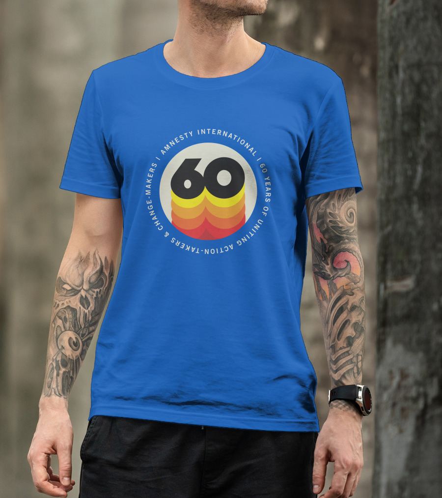 Amnesty International 60 Years Of Uniting Action-Takers And Change-Makers T-Shirt