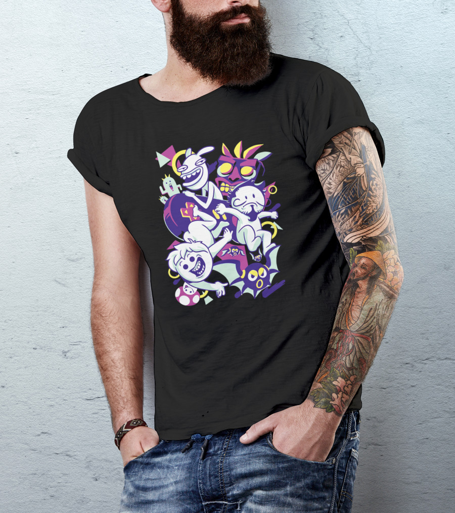 OneyPlays Majora's Mask Inspired Character Mashup T-Shirt