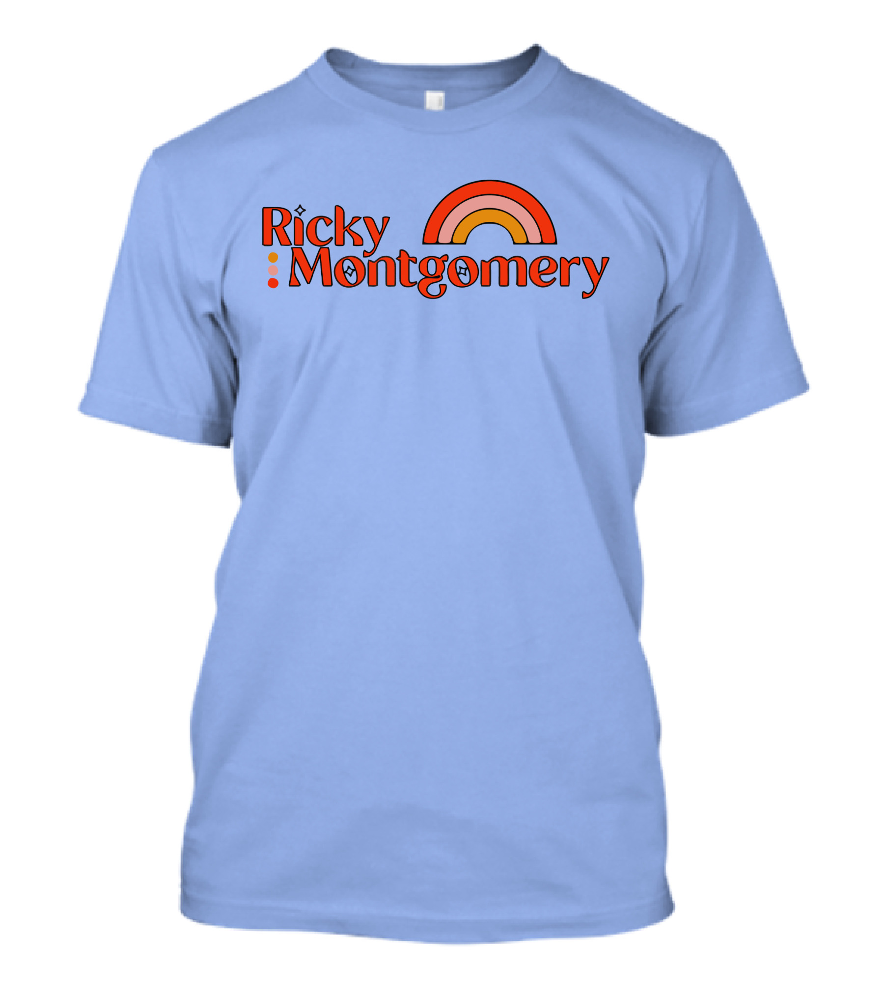 Ricky Montgomery Retro Rainbow T-Shirt