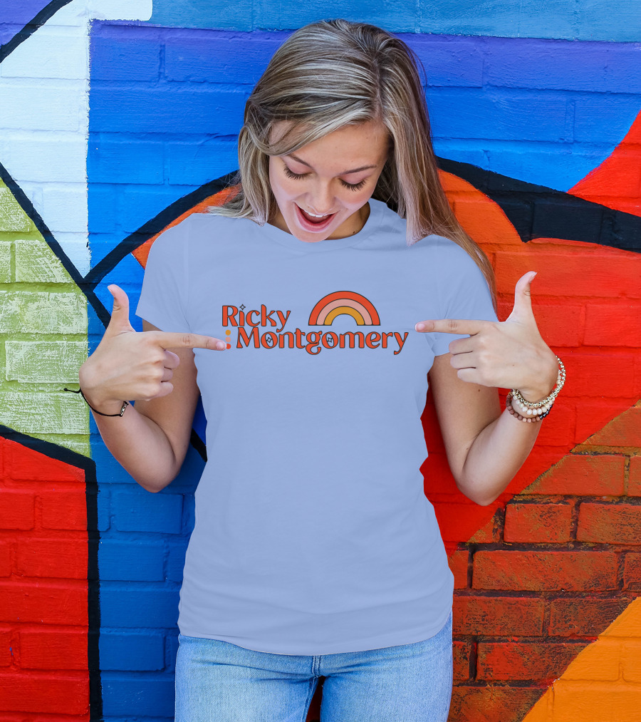 Ricky Montgomery Retro Rainbow T-Shirt