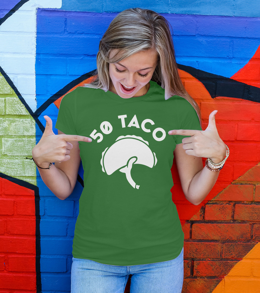 Jayson 50 TACO Funny Basketball T-Shirt
